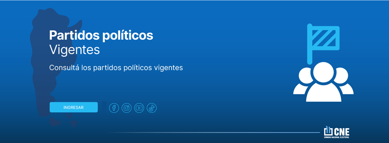 Partidos Políticos Vigentes